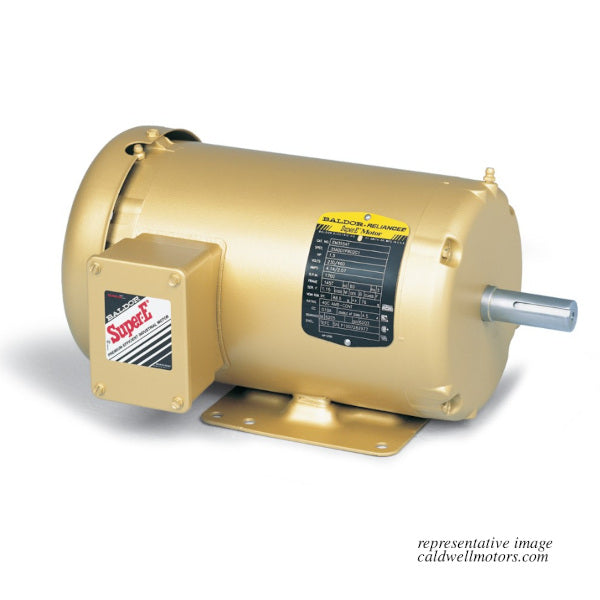Baldor EM3615T 5 HP 1755 RPM 184T TEFC Three-Phase Motor