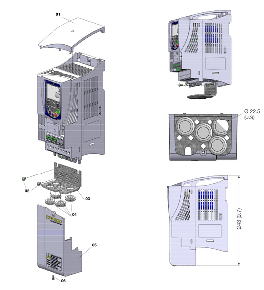 Weg CFW500 Module Installation