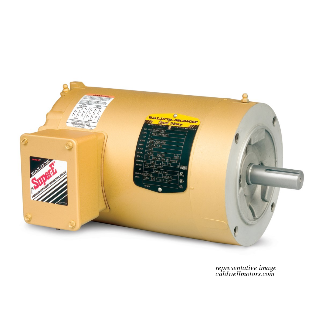 Baldor Three-Phase TEFC Motor