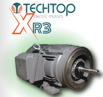 Techtop XR3-CI-TF-324JP-4-BR-D-40 40 HP 1800 RPM 324JP Three-Phase Pump Motor