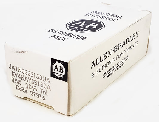 Pack of 10 Allen Bradley JA1N032S153UA 15K-ohm Potentiometers