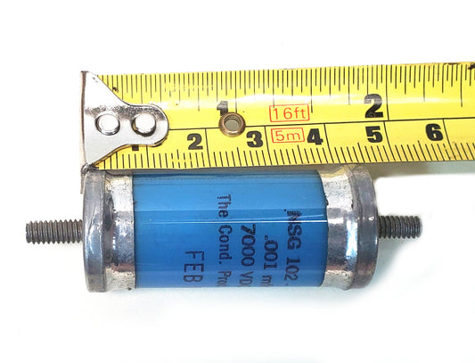 CPC NSG-102-7M Polypropylene High Voltage Capacitor .001 MFD 7000VDC