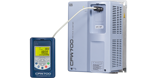 Weg CFW700A10P0T4DB20 10 Amp (7.5 HP) 380-480 VAC 3-phase VFD AC Drive