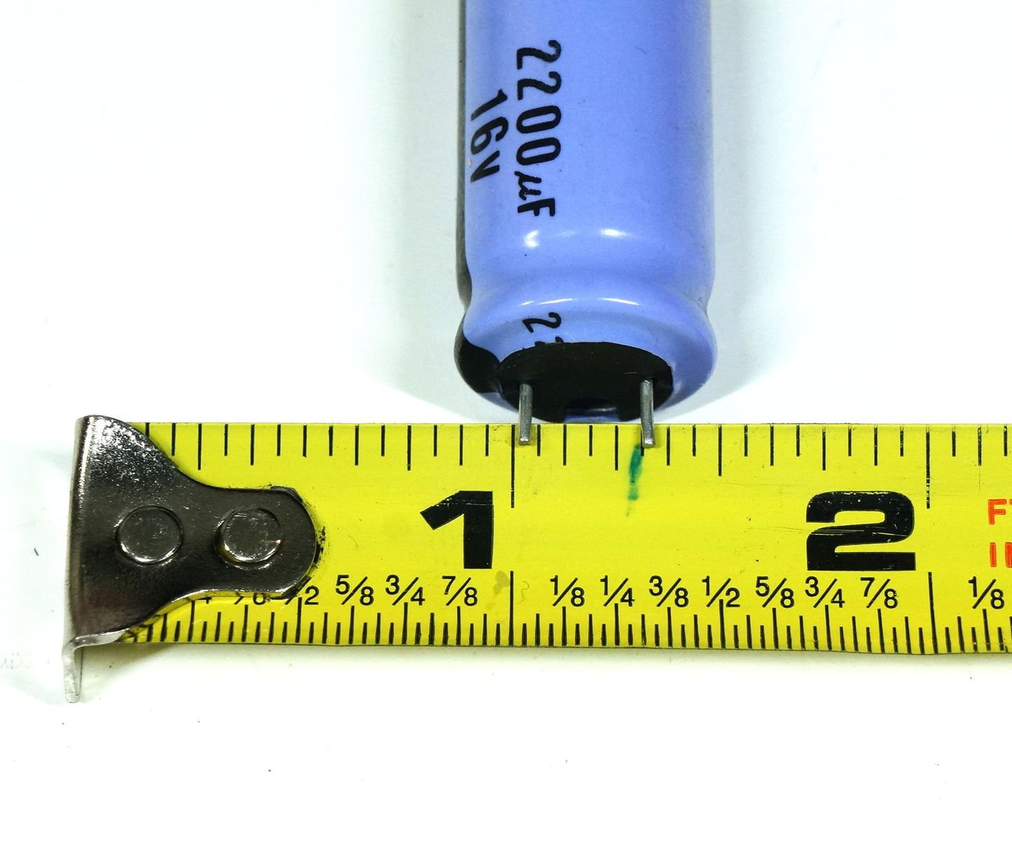 Electrolytic Capacitor 2200uF 16V Radial PC Mount Leads
