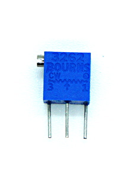 Lot of 5 Burns 3262 12-Turn 1 Meg-ohm Trimmer Pots