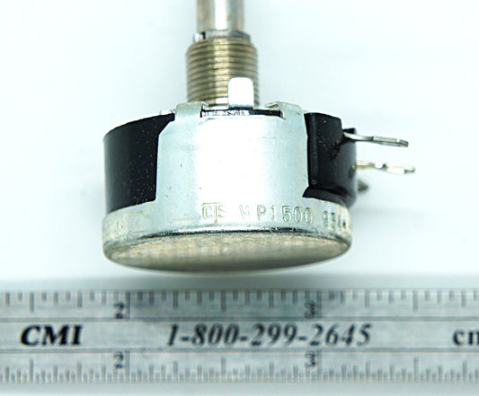 Vintage IRC WP 1500 Ohm Long Shaft Wire Wound Potentiometer