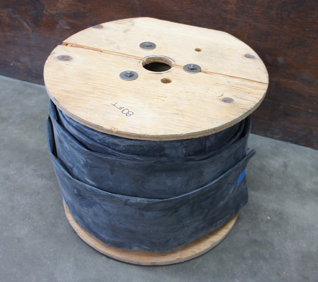 4" Black Heat Shrink Tubing 80 Feet