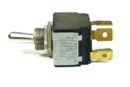 Cutler Hammer 215 DPST Toggle Switch With Spade Terminals 15 Amps