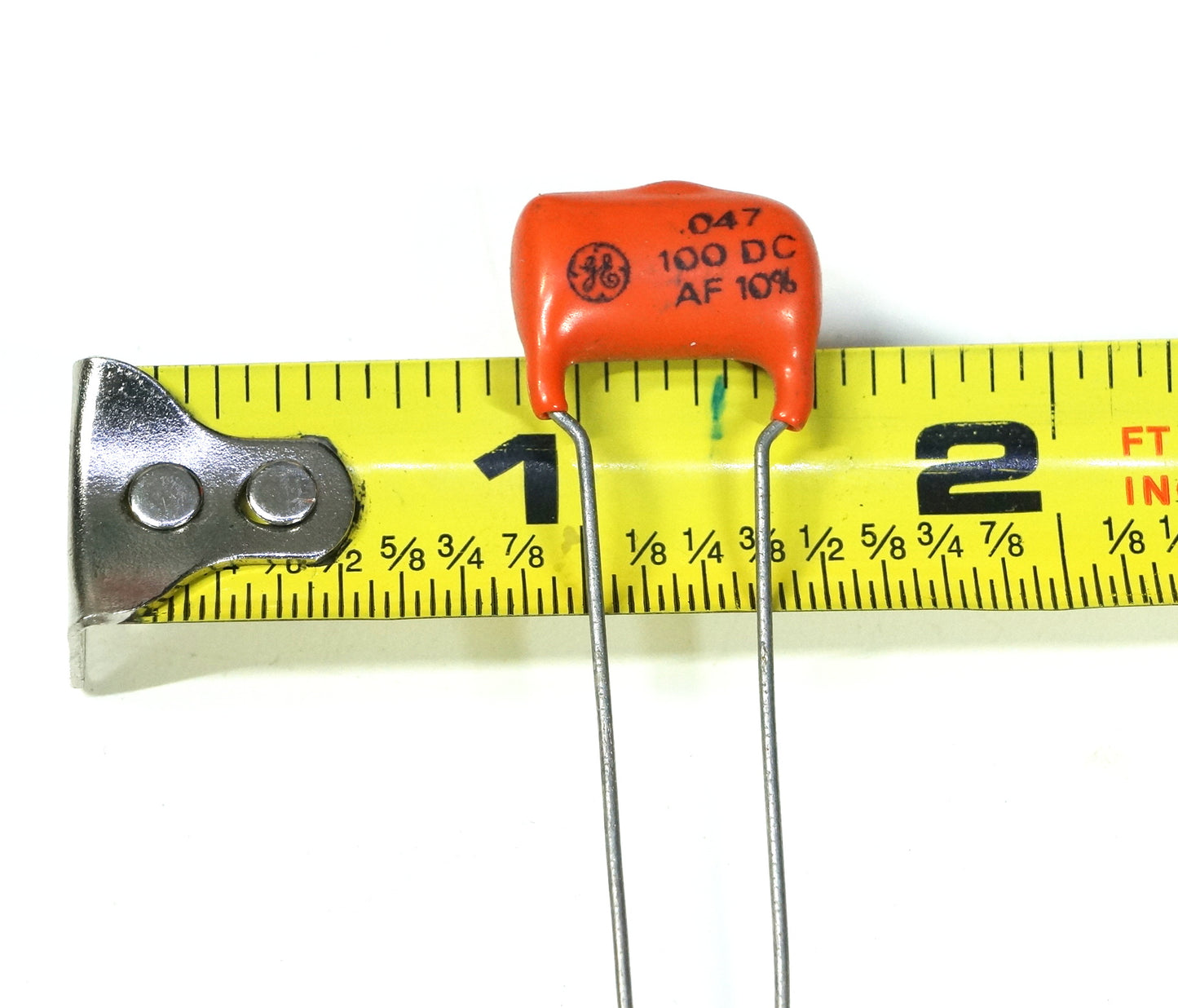 GE Orange Drop Polyester Audio Capacitor 0.047 MFD 100 VDC
