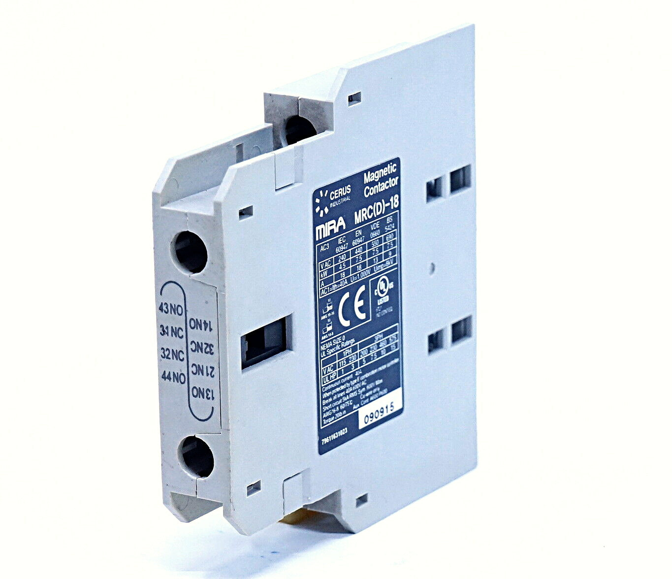 Cerus MA-01 Auxiliary Contact