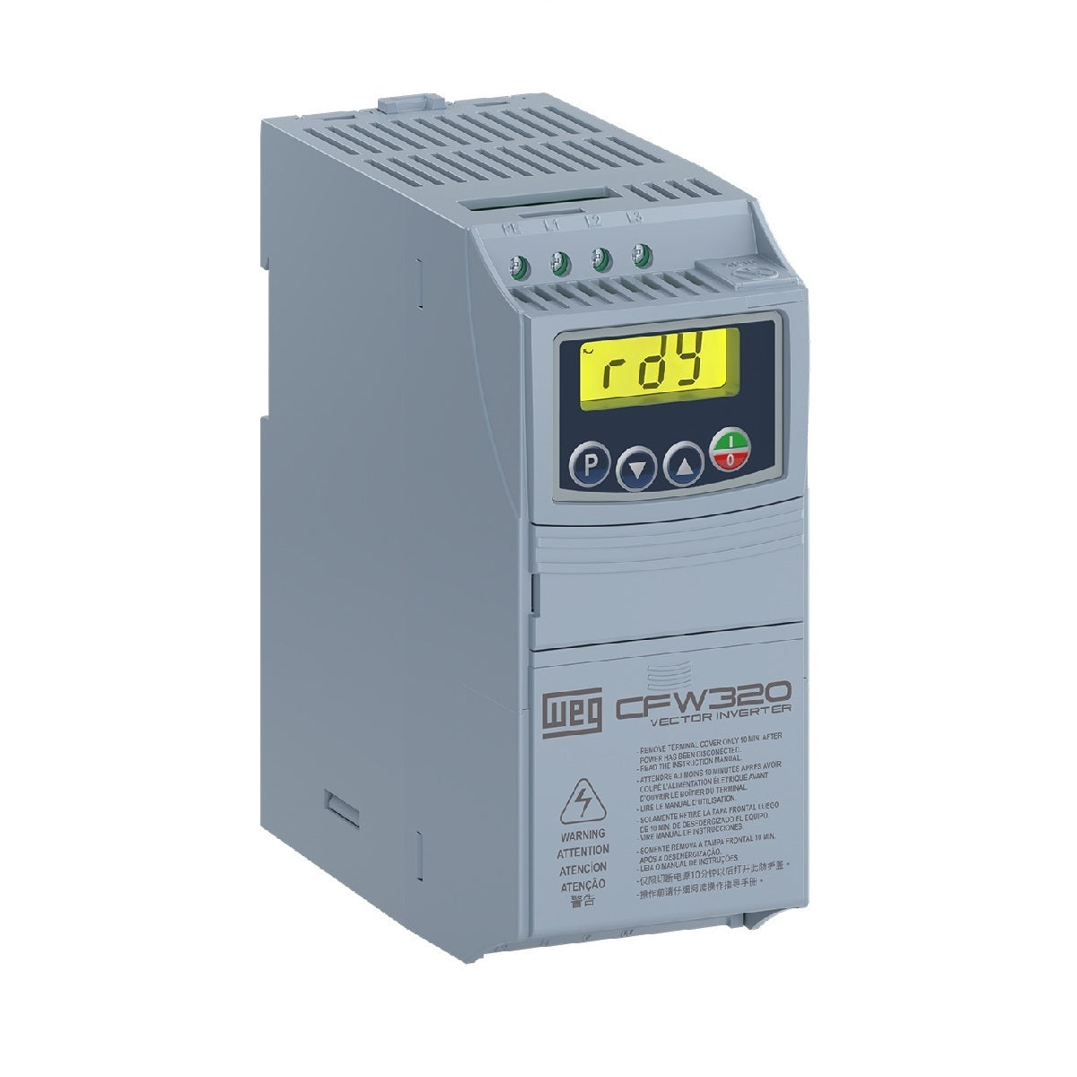 Weg CFW320A04P2S1NB20 VFD 4.2A 1HP 120 VAC Single-Phase Input