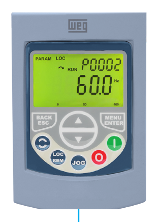 Weg CFW500-HMIR Remote Display Unit