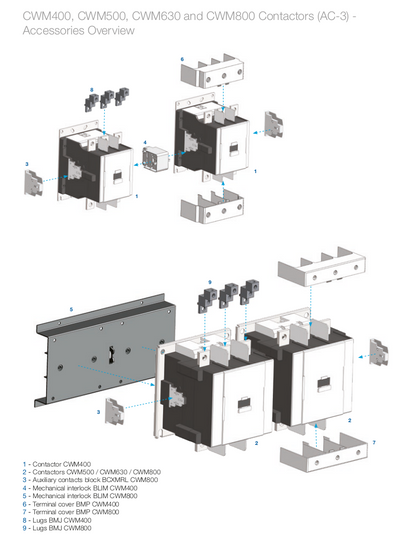 CWM400-800A Accessories