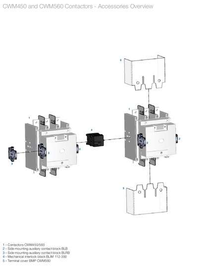 CWM450/560A Accessories
