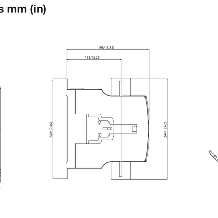 Weg CWM dimensions