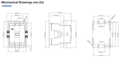 Weg CWM dimensions