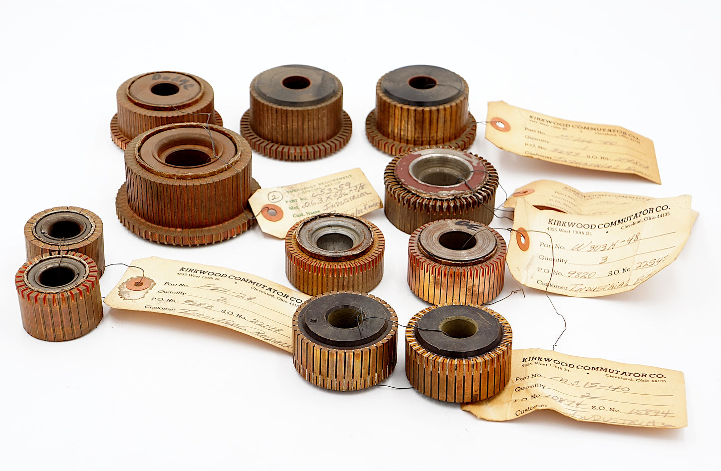11 New Commutators Misc Small Sizes