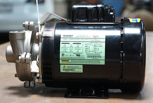 AMT 370B-98 Single-Phase Stainless Pump 45 GPM, 1" 1/2 HP