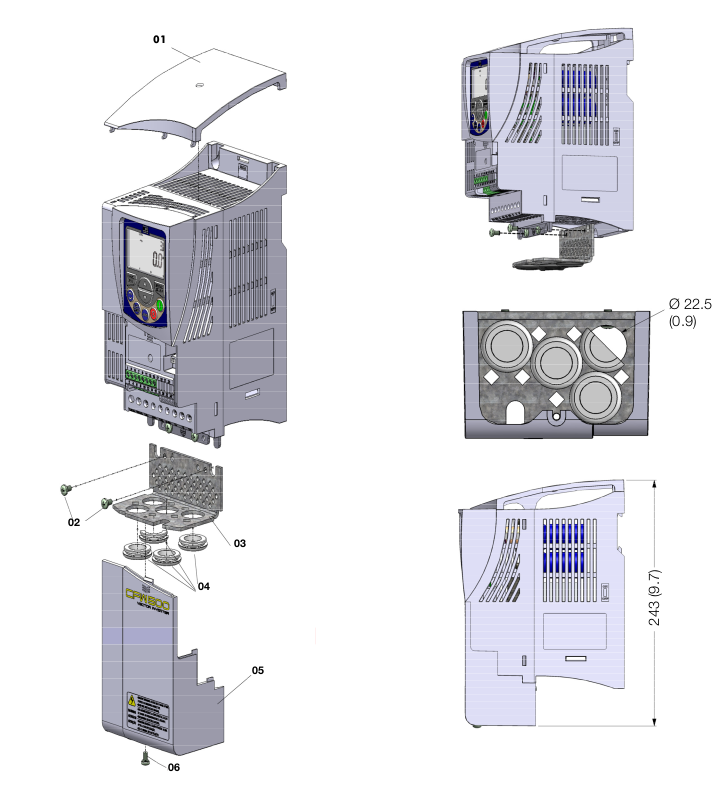 Weg CFW500 Module Installation