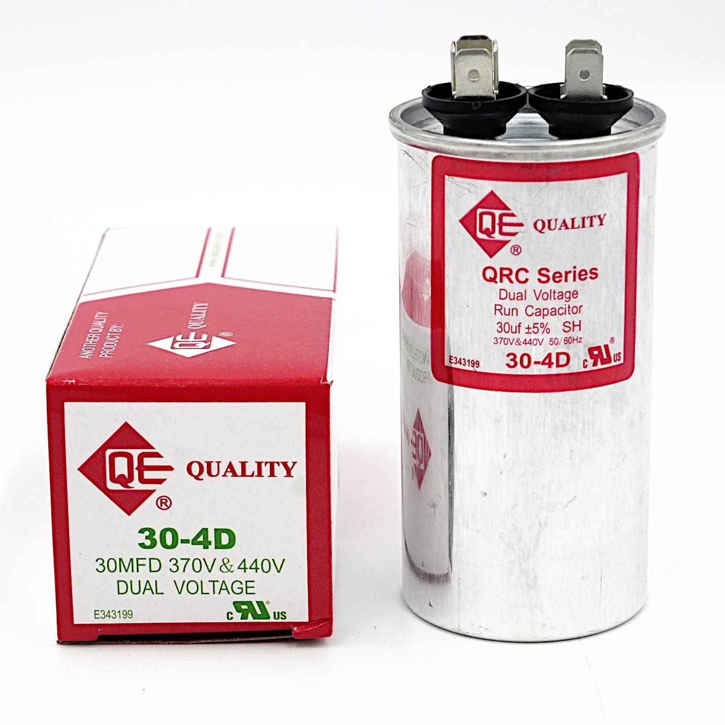 QE 30 MFD Capacitor with box