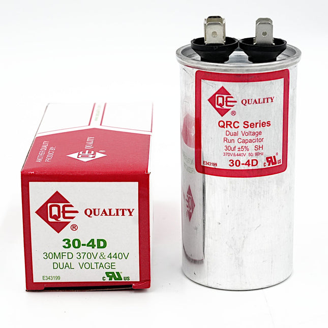 QE 30 MFD Capacitor with box
