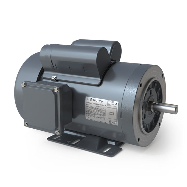 Techtop Single Phase C-Face Small motor