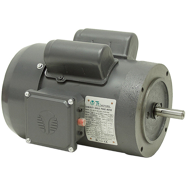 Techtop Single Phase Round motor no base