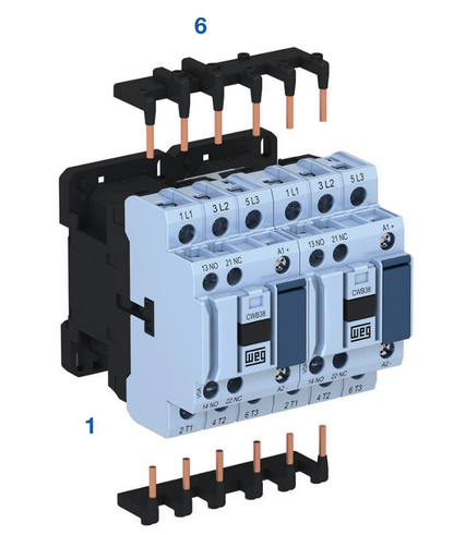 Weg CWB revesing bus bar install