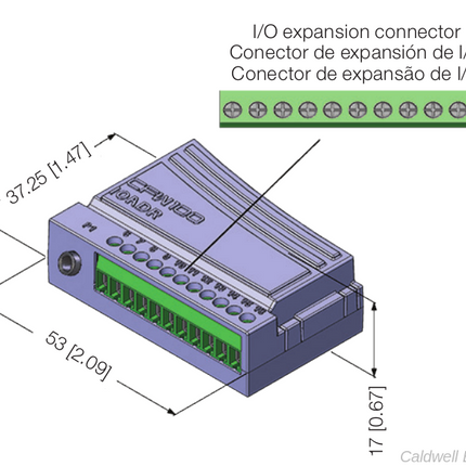 Weg CFW100-IOADR module