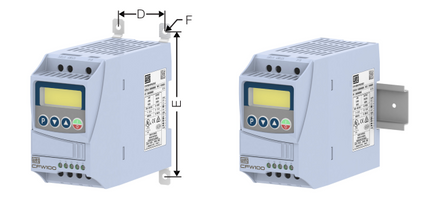 Weg CFW100 mounting