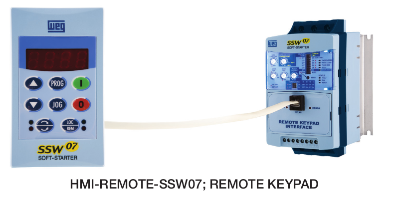 Weg SSW07 Soft Start with Remote Keypad