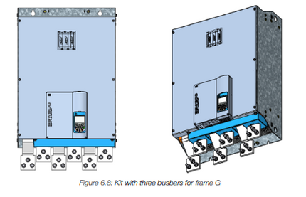 Weg SSW900_3BAR_G 3 busbar kit