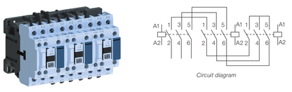 Weg CWB star-delta bus bar diagram