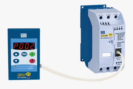 Weg SSW05 Soft Start with remote keypad