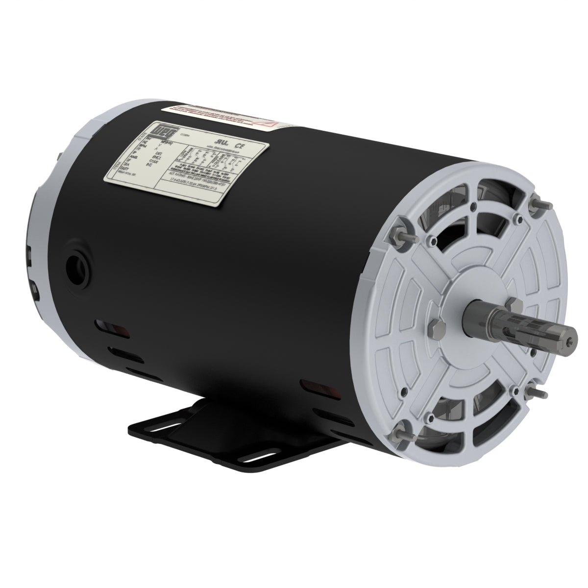 3600 Rpm Motor Weg 00336OT3E56-S 3 HP 3600 RPM 56 ODP Three-Phase Motor – Caldwell ...