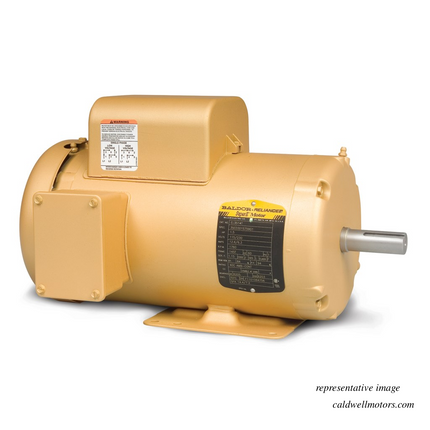 Baldor EL3612T 5 HP 3600 RPM 184T TEFC Single-Phase 60Hz Motor