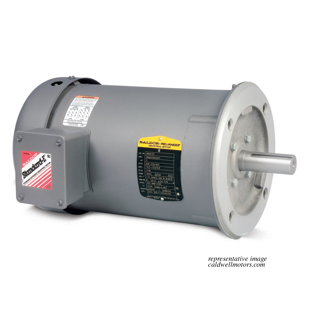 Baldor Three-Phase TEFC Motor