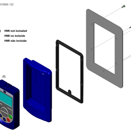 Weg HMI-01 Advanced Text Display / Keypad Unit
