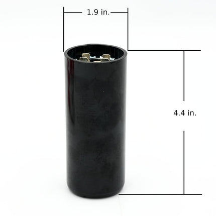 QE start capacitor dimensions