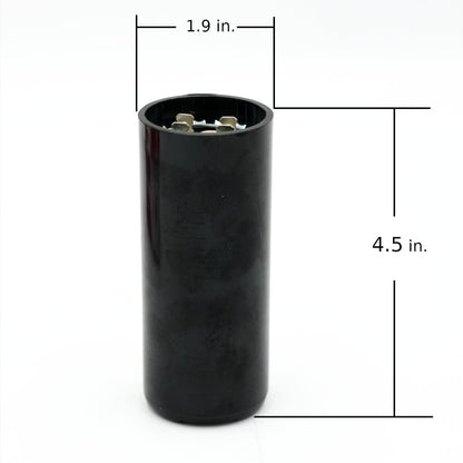 QE start capacitor dimensions