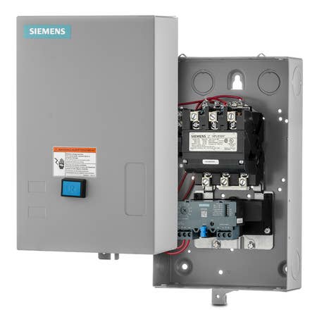 Siemens 14EUE32B* NEMA Size 1 3/4 Starter in NEMA 1 Enclosure