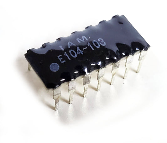 Lot of 200 IAM E104-103 Resistor DIP Packs 10K / 100K