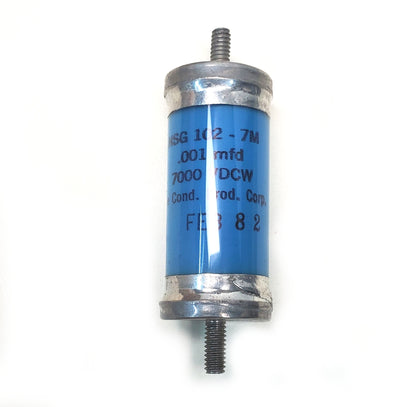 CPC NSG-102-7M Polypropylene High Voltage Capacitor .001 MFD 7000VDC