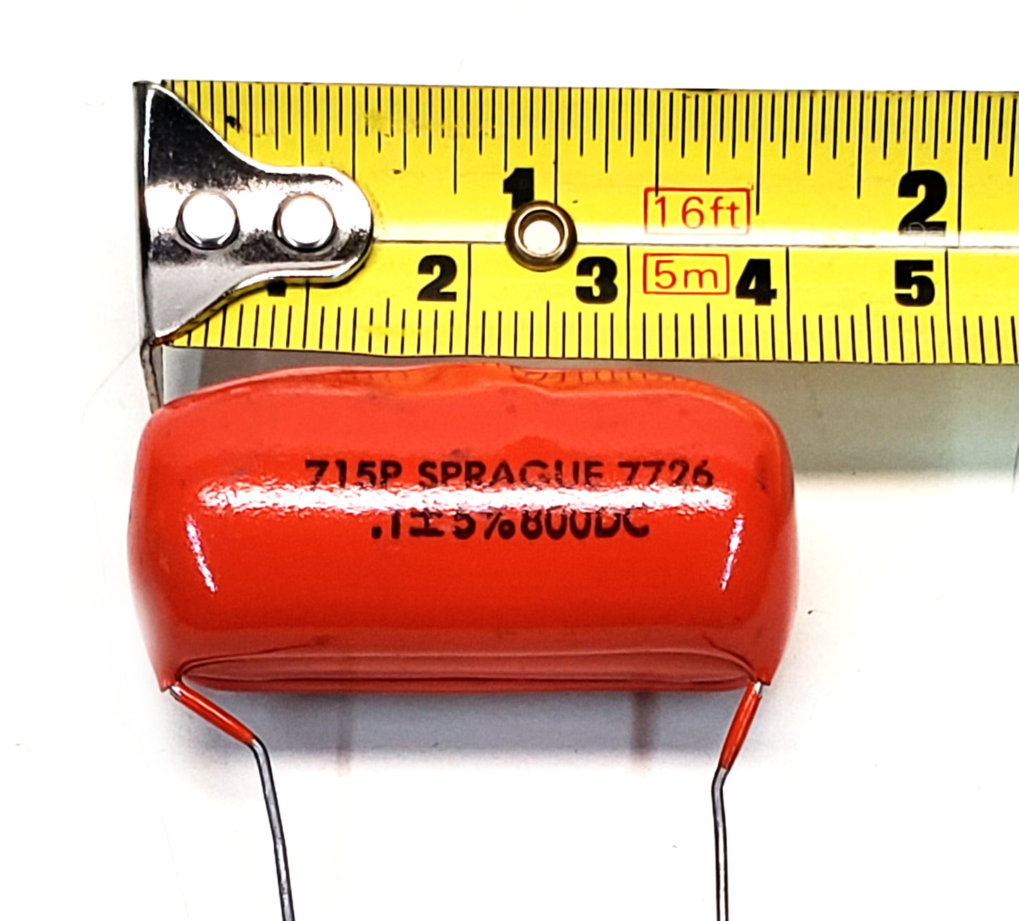 Sprague 715P Orange Drop Audio Capacitor 0.1 MFD 800 VDC