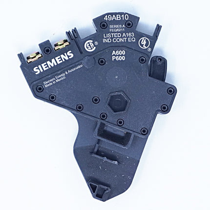 Siemens 49AB10 Auxiliary Contact N.O. Normally Open