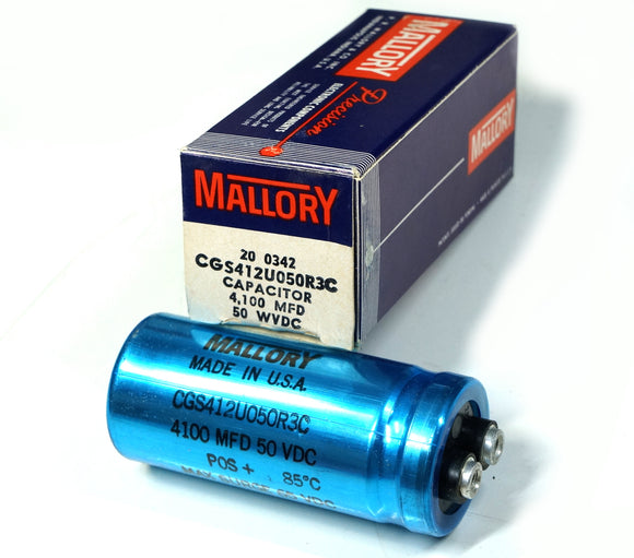 Mallory CGS412U050R3C Electrolytic Capacitor 4100uF 50VDC