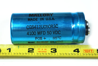Mallory CGS412U050R3C Electrolytic Capacitor 4100uF 50VDC