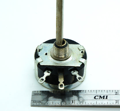 Vintage IRC WPK 1500 Ohm Long Shaft Wire Wound Potentiometer
