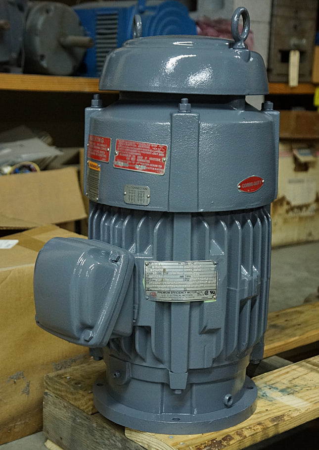 Nidec US 3 HP 182VP 1775 RPM Vertical Hollow Shaft VHS Pump Motor (Used)