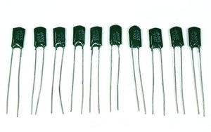 ADI-PPE 0.001 MFD 100V Bypass Capacitor QTY 10